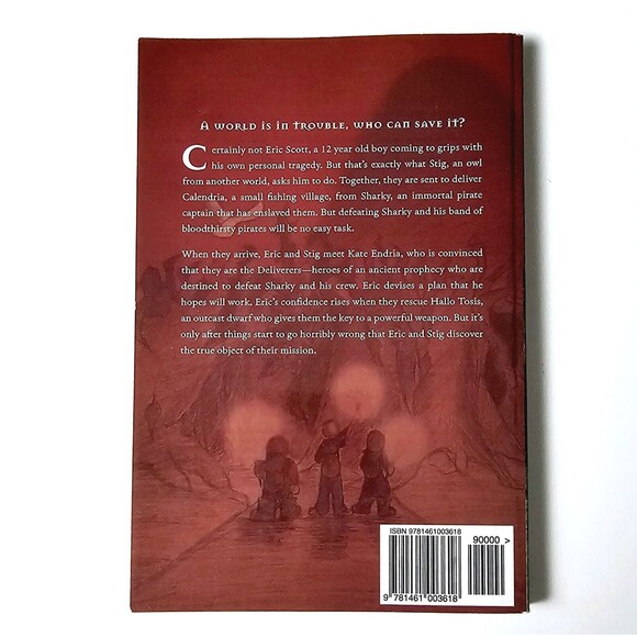 THE DELIVERERS SHARKY AND THE JEWEL SIGNED 1st Gregory S Slomba Award Winner NEW - Picture 7 of 9